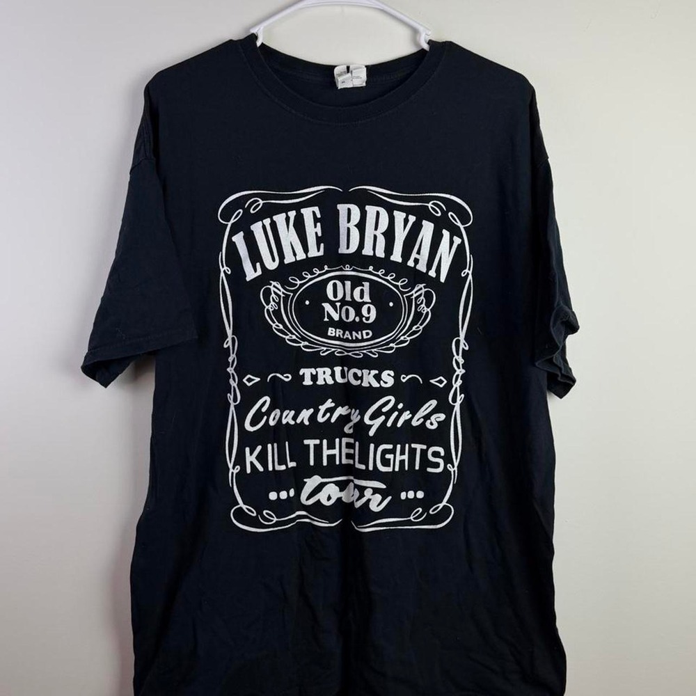 Luke Bryan Country Girls Tour T-Shirt Black Country Music Size XL
